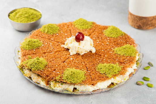 عصملية بالقشطة - KUNAFA WITH CREAM